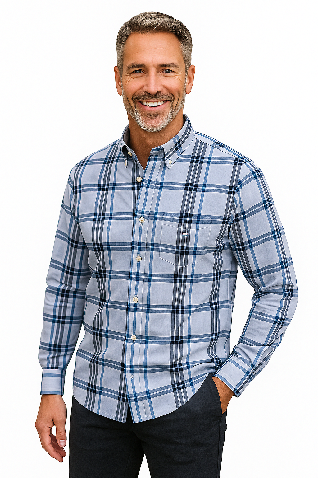 Richard – Patterned Casual Shirt