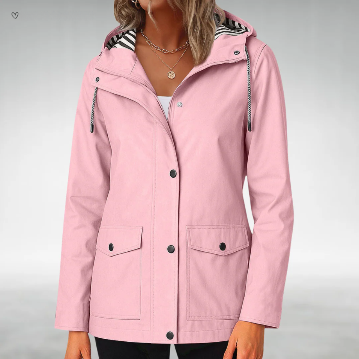 Sherlene– Waterproof Trench Coat