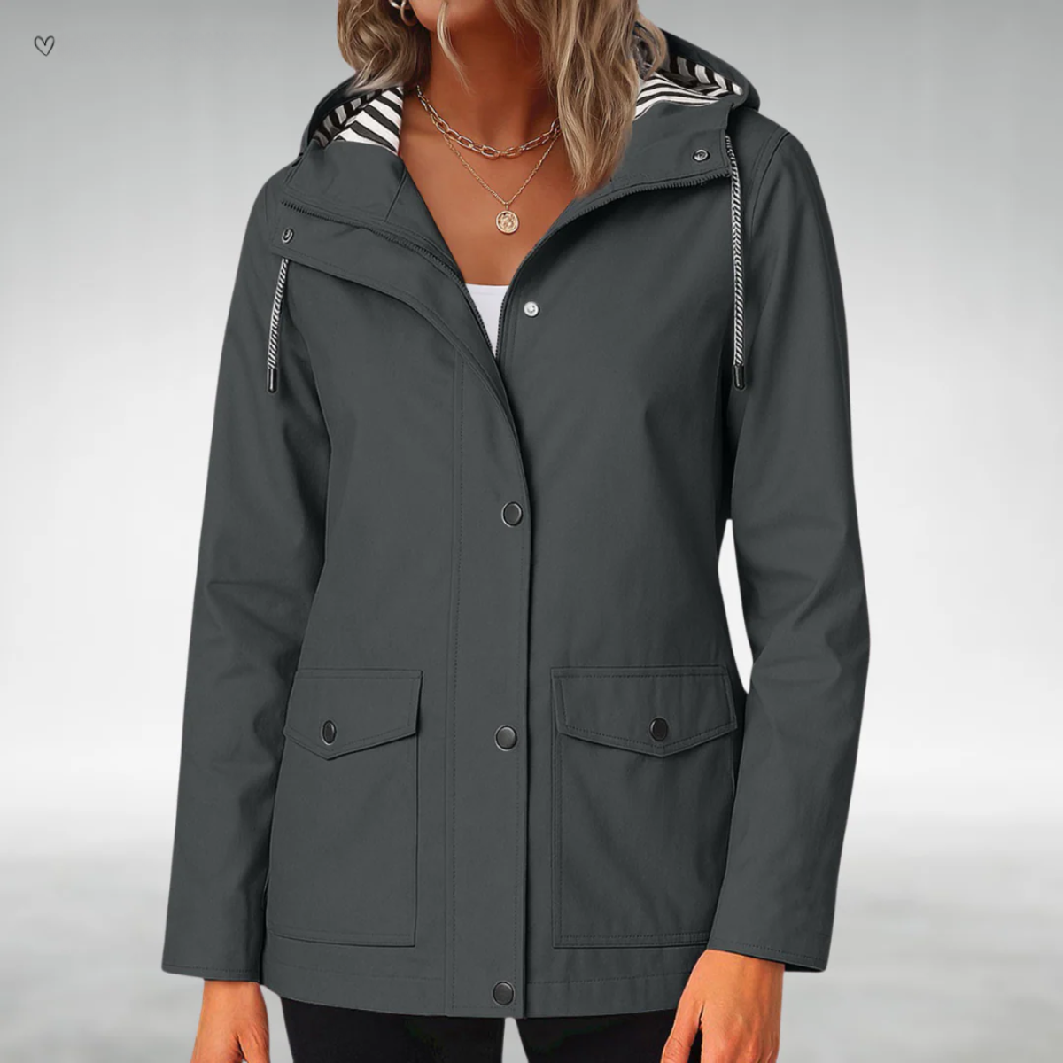 Sherlene– Waterproof Trench Coat