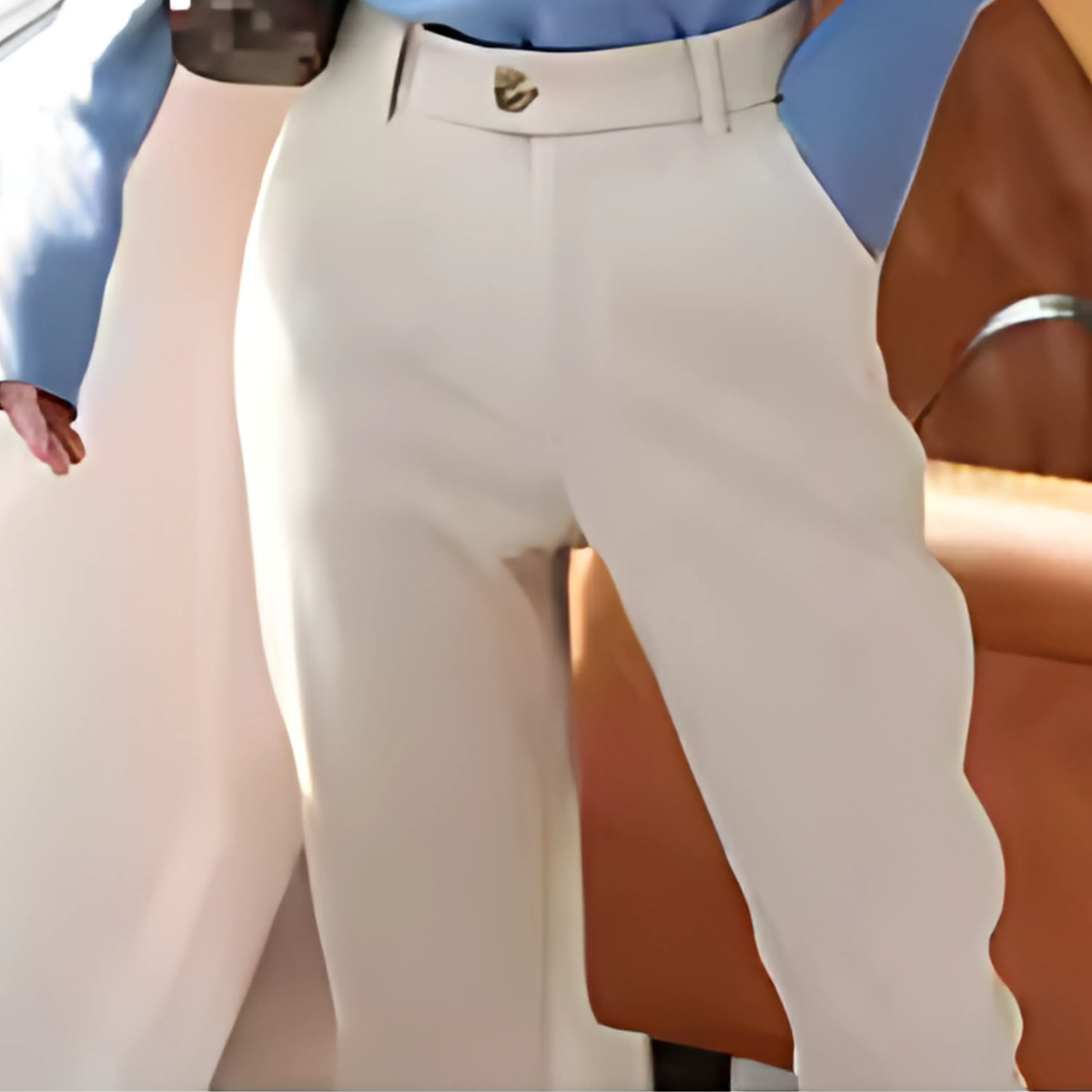 Kale – High Waist Woolen Pants