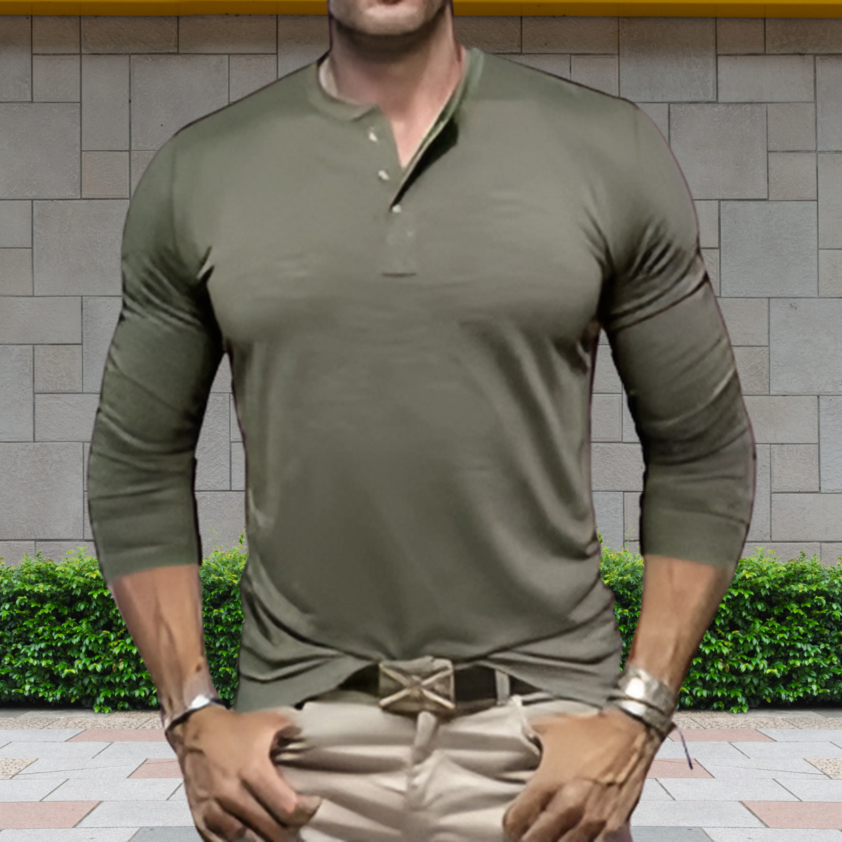 Stevie – Long Sleeve Business Polo