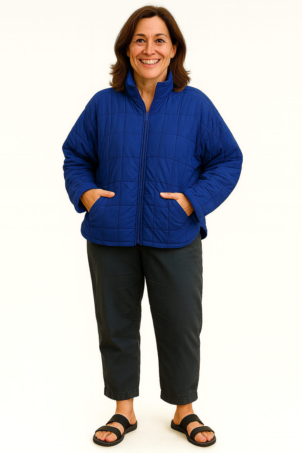 Aubrey – Lightweight Zip Puffer Jacket