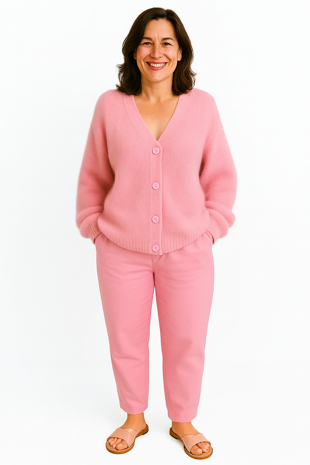 Axella – Vintage Knitted Button Cardigan