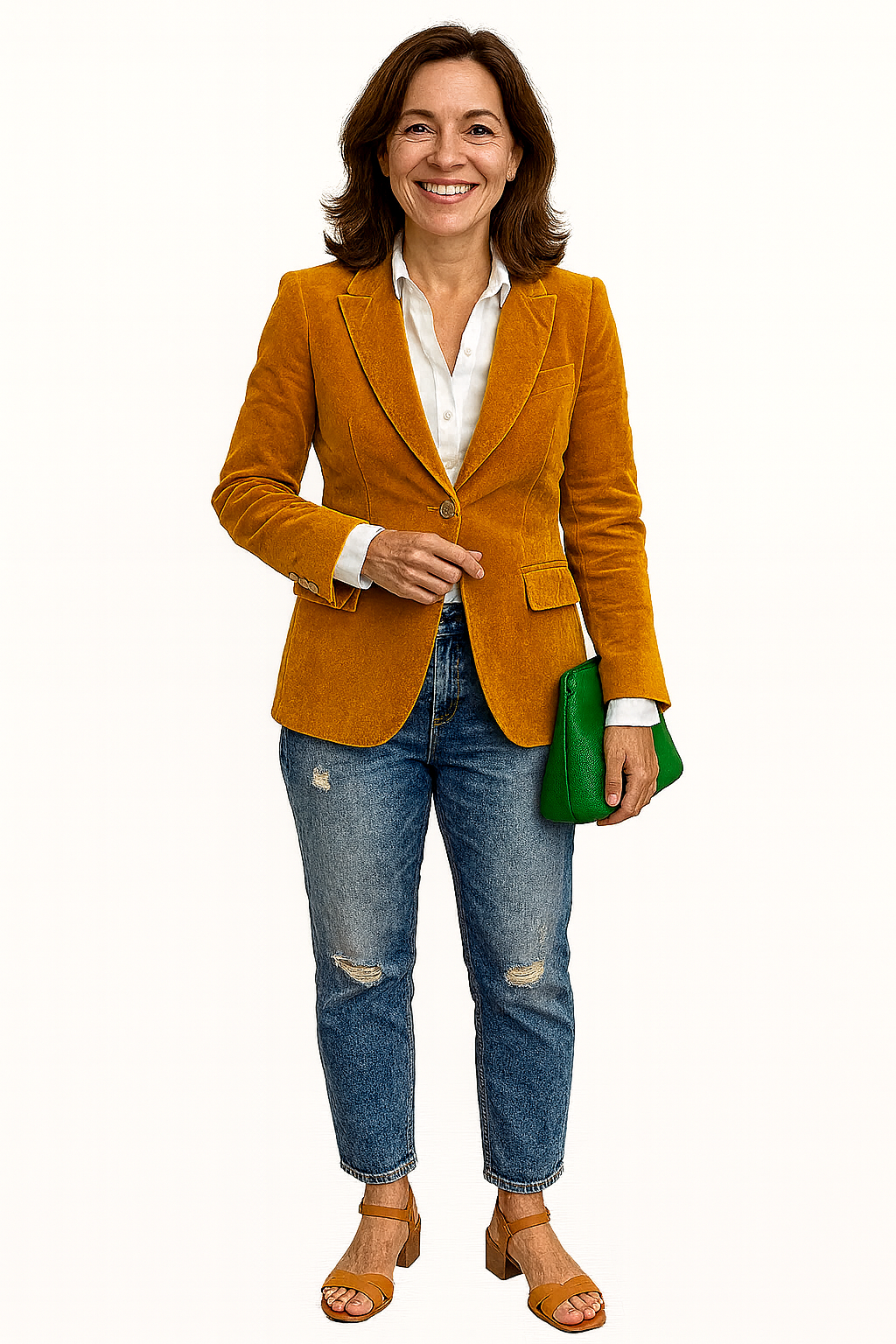 Genevieve – Timeless Velvet Jacket