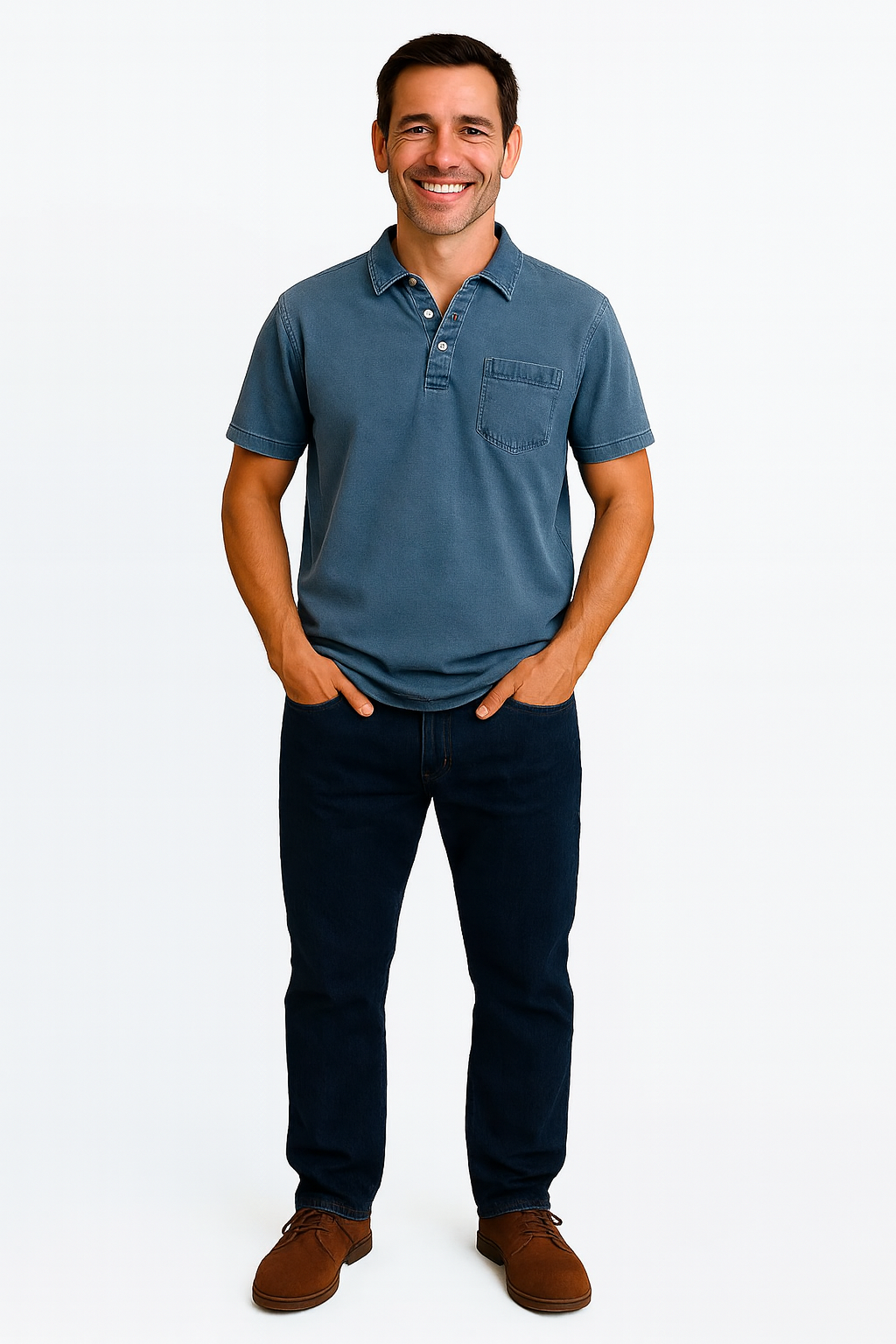 Euclid | Breathable Cotton Polo Shirt