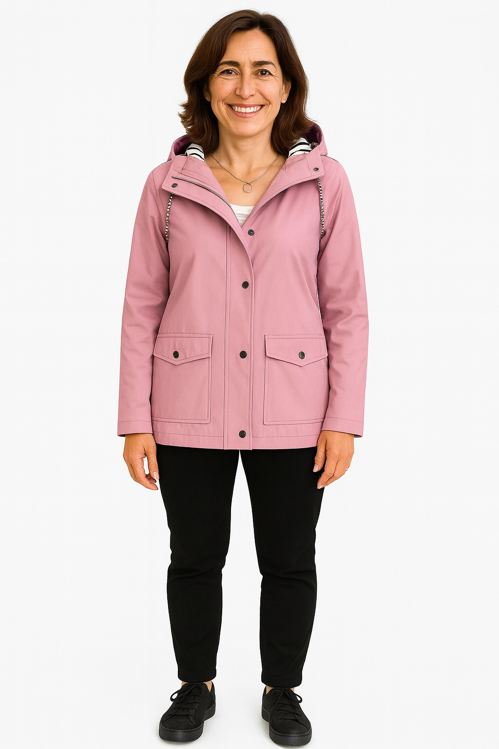 Sherlene– Waterproof Trench Coat