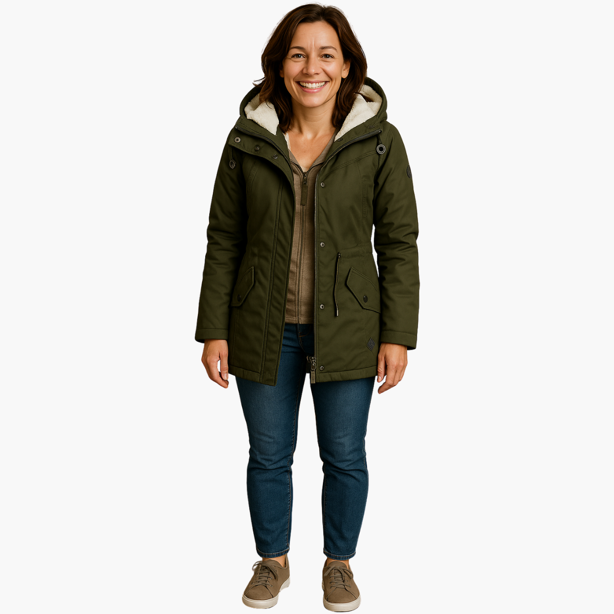 Mabel – Pleated Elegant Coat