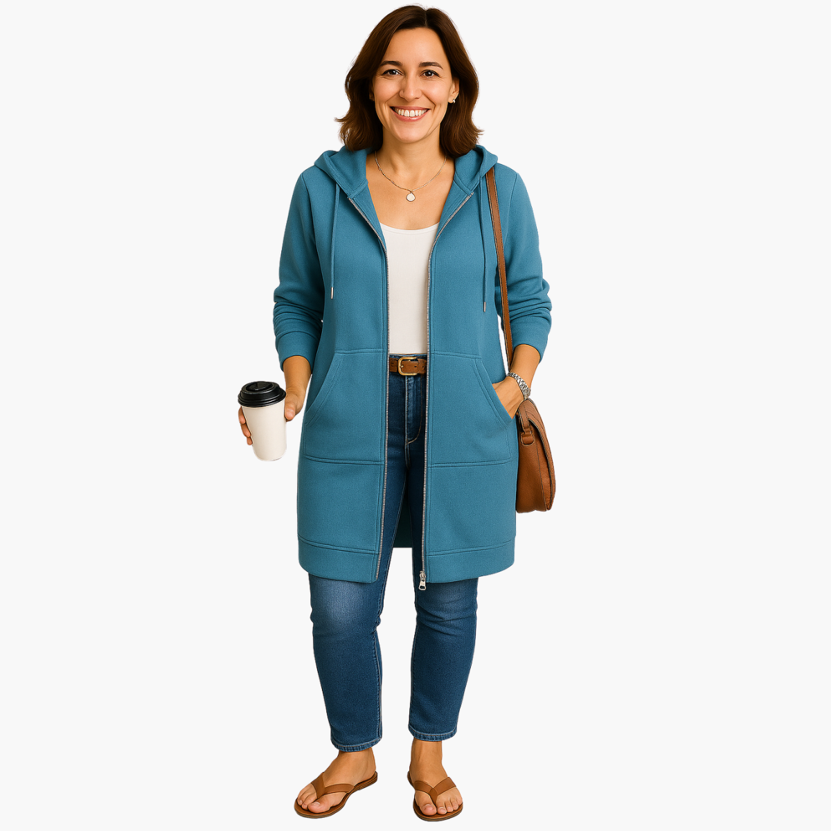 Neria - Long Cozy Hoodie