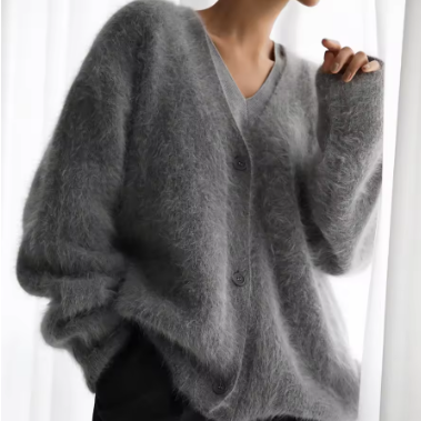 Axella – Vintage Knitted Button Cardigan