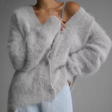 Axella – Vintage Knitted Button Cardigan