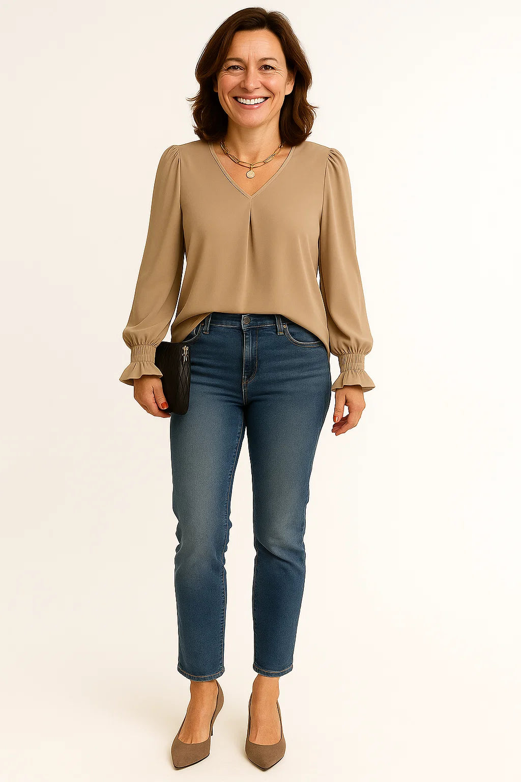 Perley | Elegant Autumn Blouse