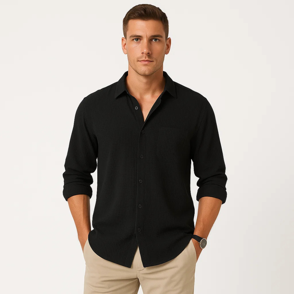 Luke – Sleek Button-Down Shirt
