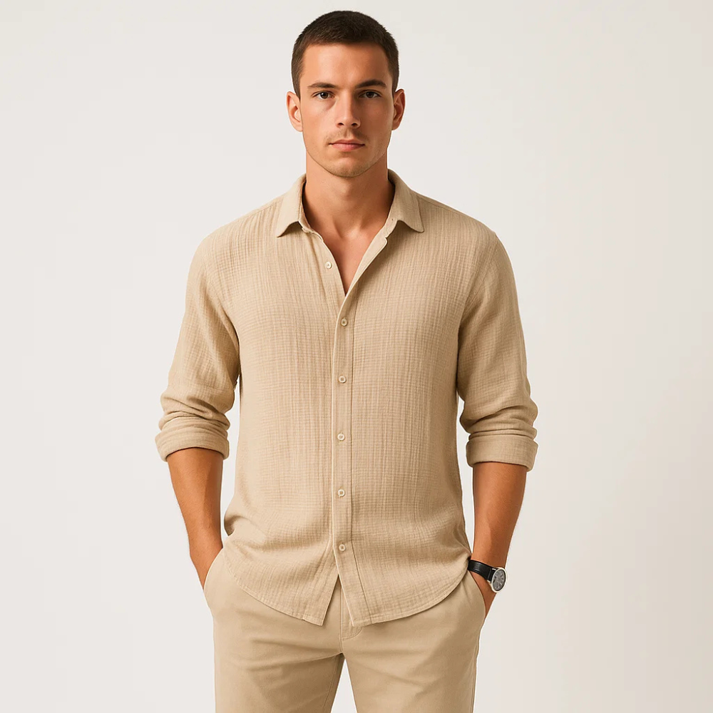 Luke – Sleek Button-Down Shirt