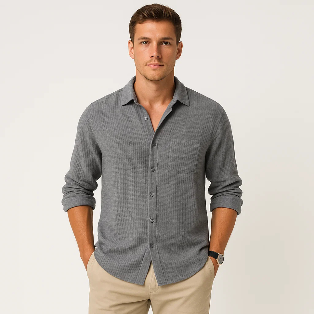 Luke – Sleek Button-Down Shirt