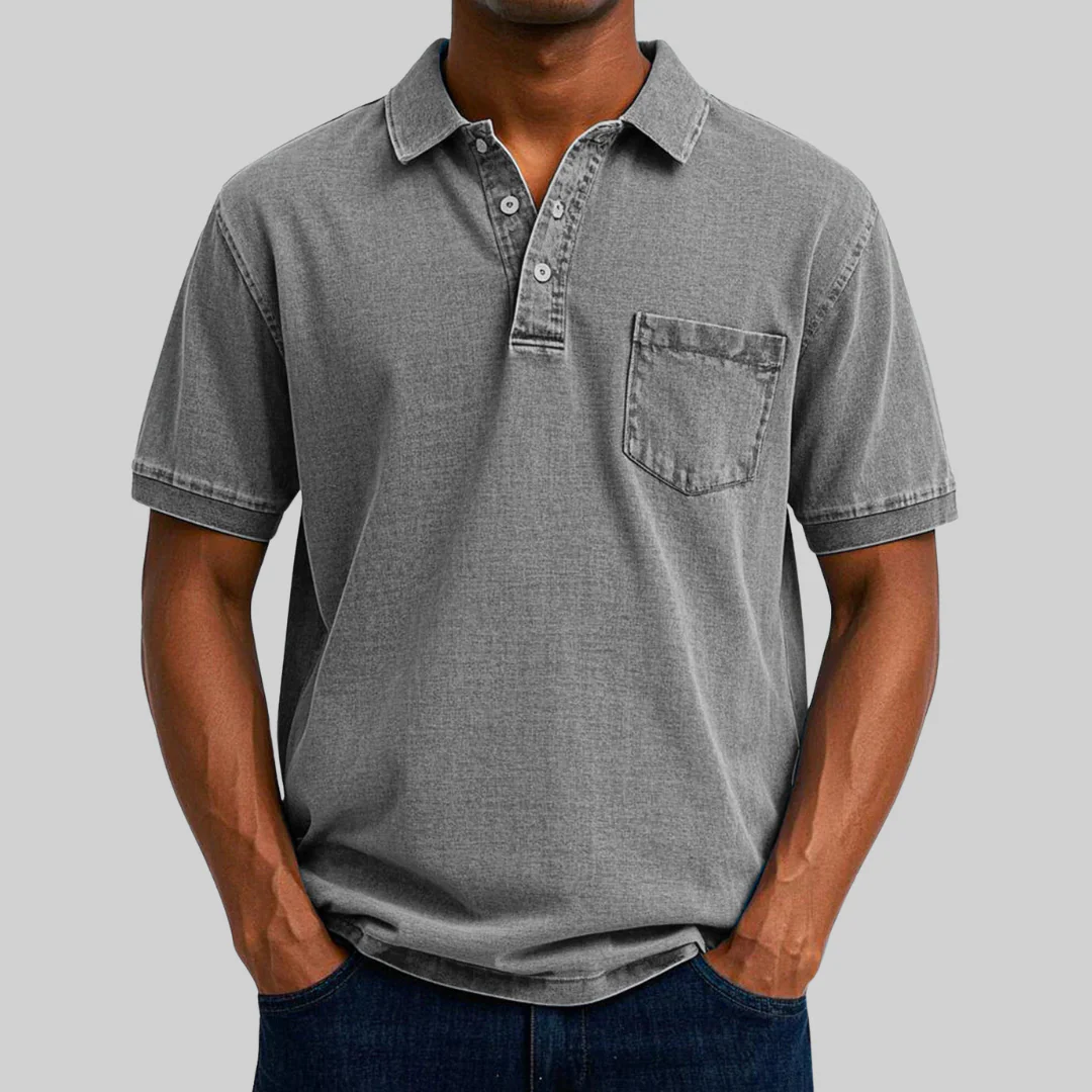 Euclid – Breathable Cotton Polo Shirt