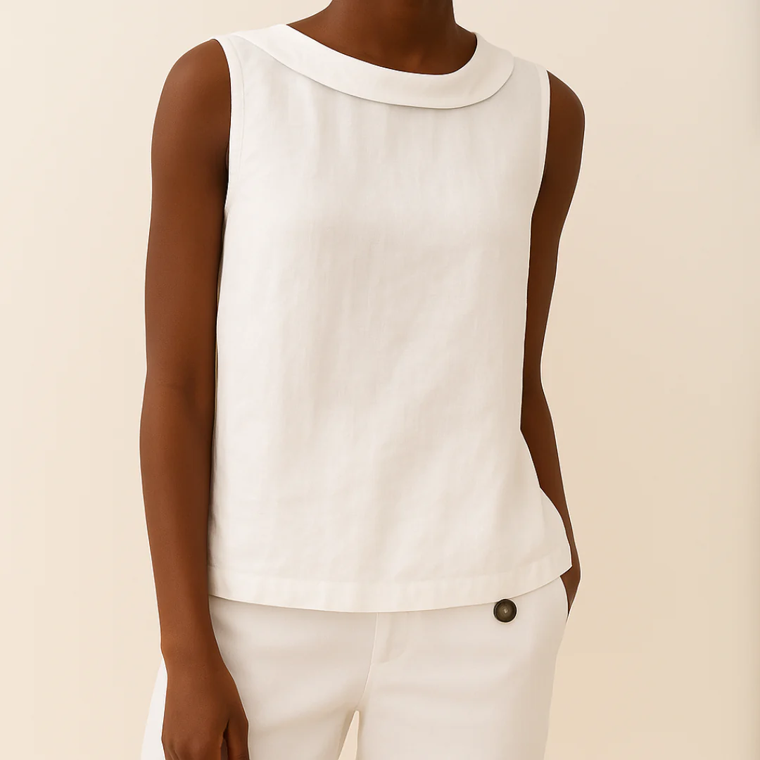 Kleah – Sleek Summer Collar Top