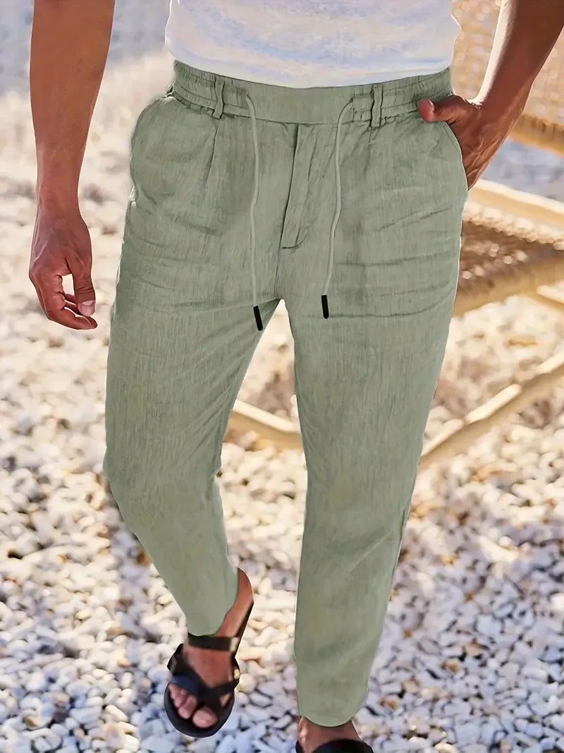 Reyveen | Lightweight Linen Summer Pants