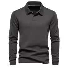 Jaminn – Long Sleeve Polo Shirt for Men