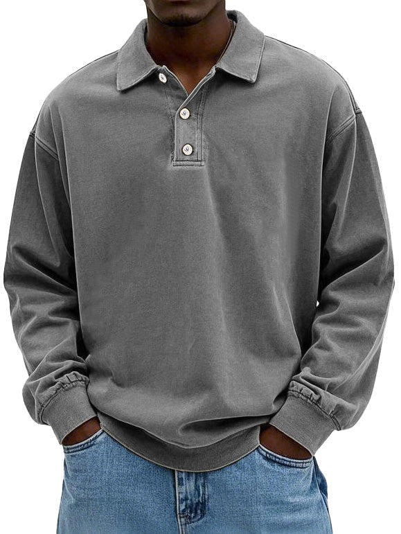 John – Vintage Long Sleeved Polo Shirt