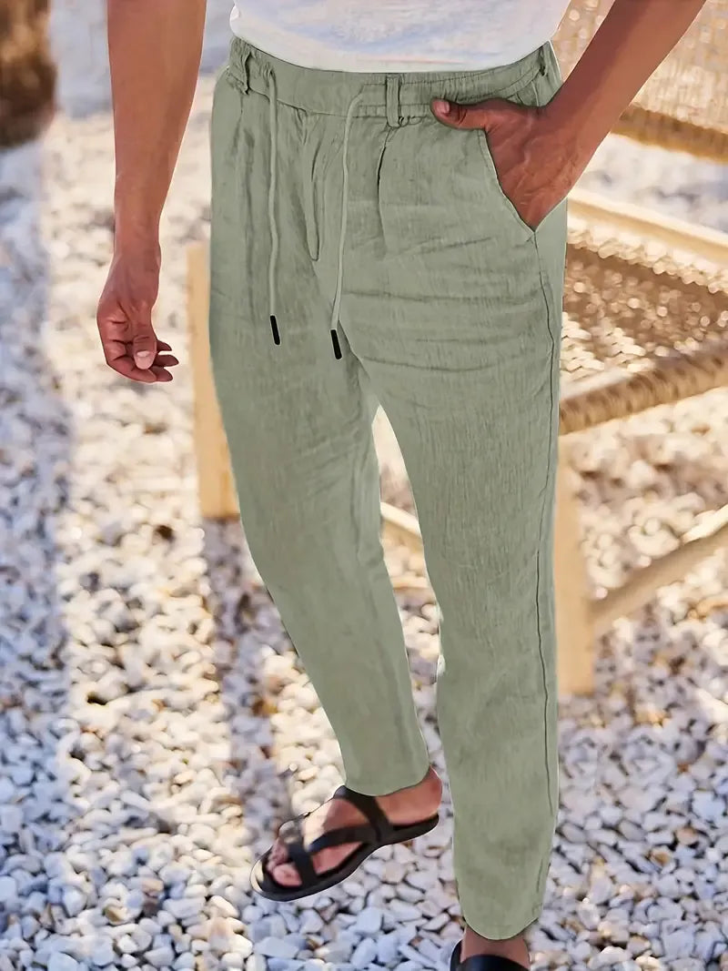 Reyveen | Lightweight Linen Summer Pants