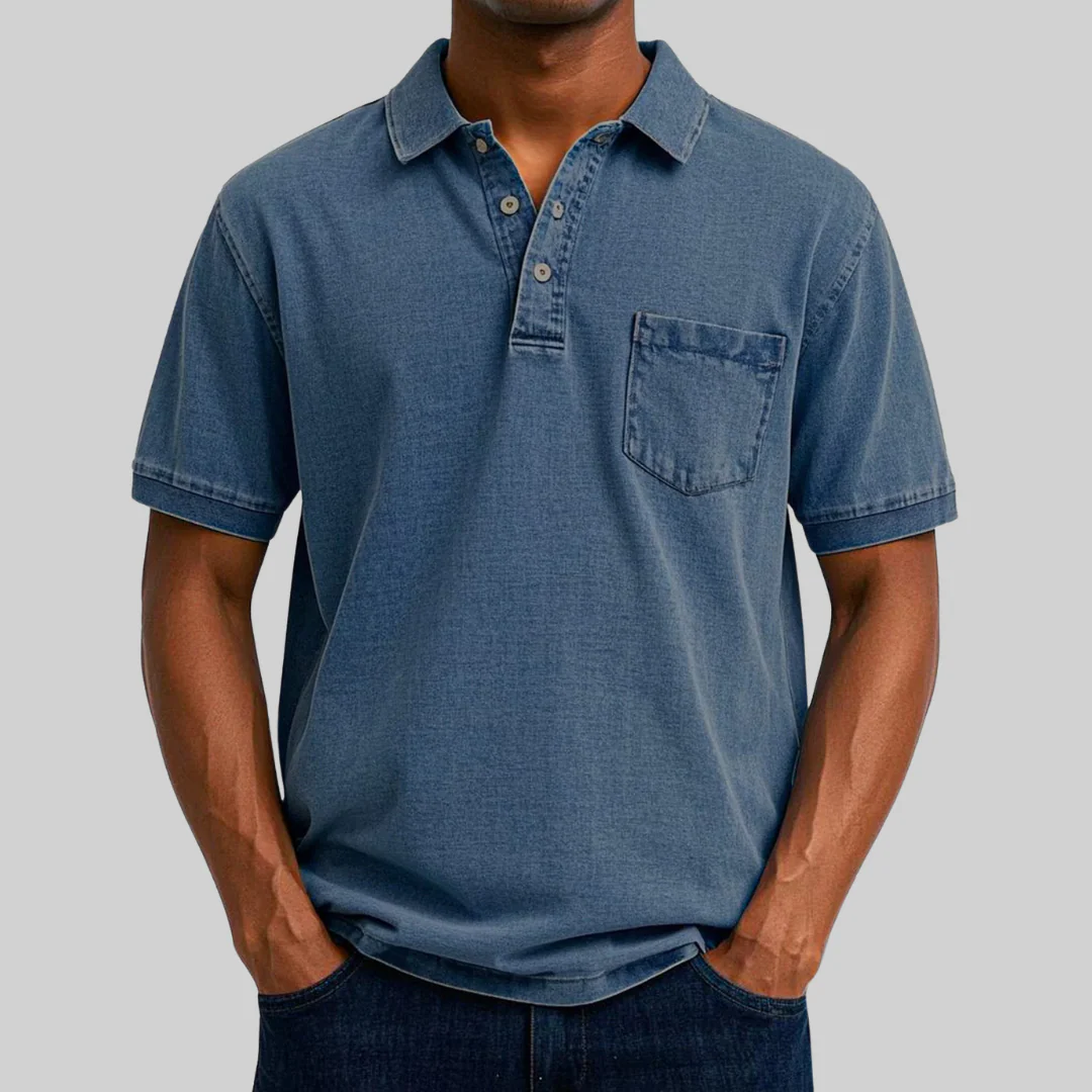 Euclid – Breathable Cotton Polo Shirt