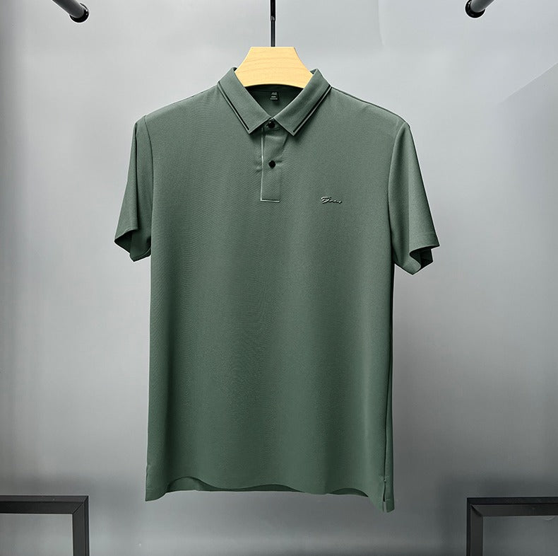 Dinnes | Ice Silk Polo Shirt