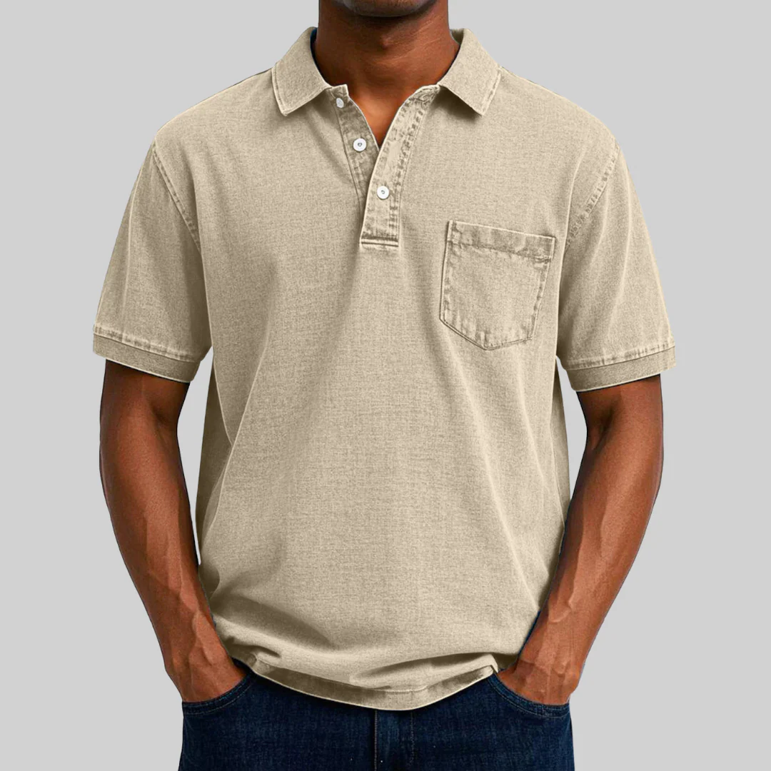 Euclid – Breathable Cotton Polo Shirt