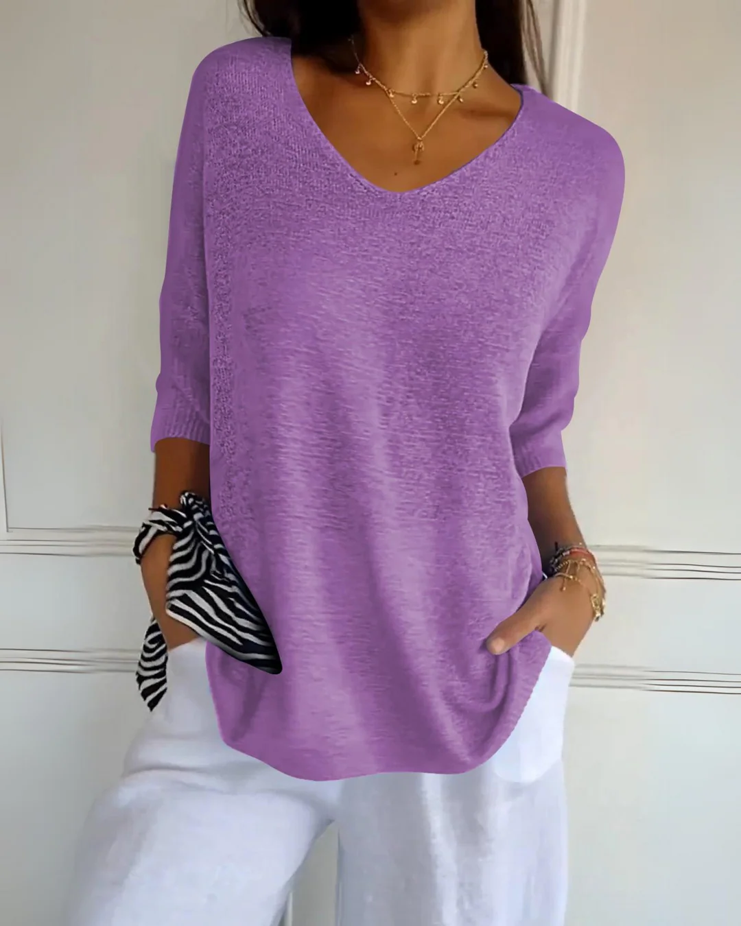 Myka | Figure-Flattering Soft Top