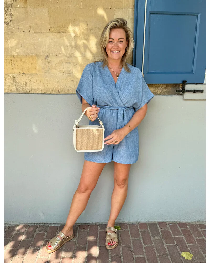 Lalin – Tie Waist Lounge Set