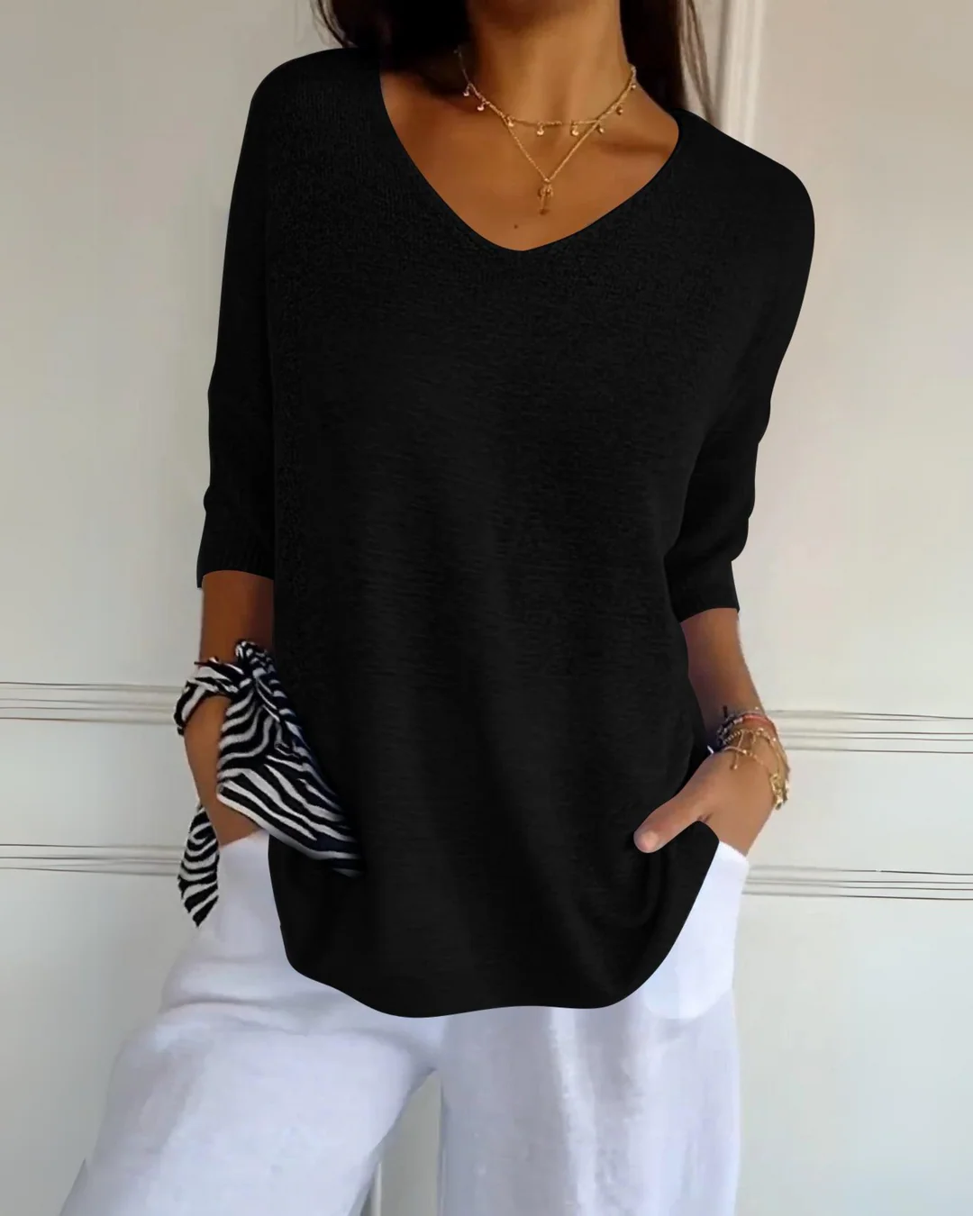 Myka | Figure-Flattering Soft Top