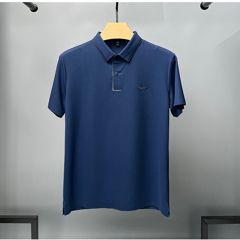 Dinnes | Ice Silk Polo Shirt