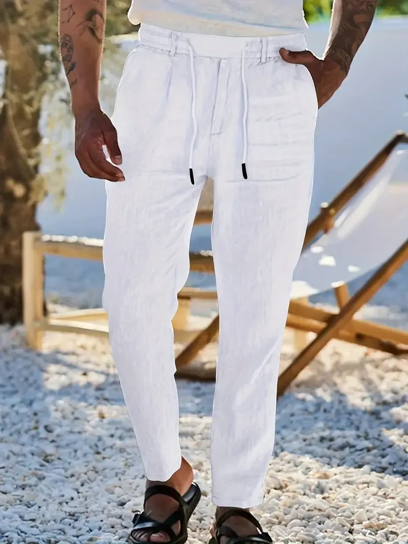 Reyveen | Lightweight Linen Summer Pants