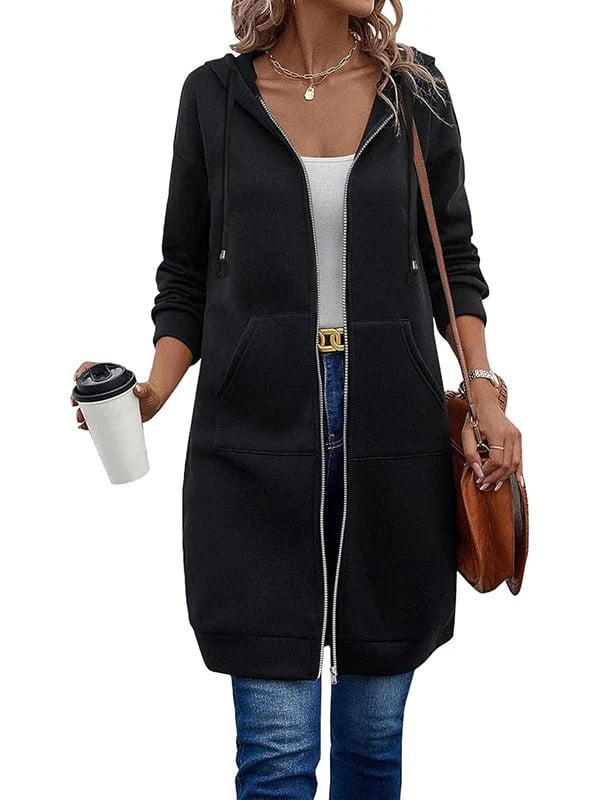 Clairea – Long Hoodie for All Seasons