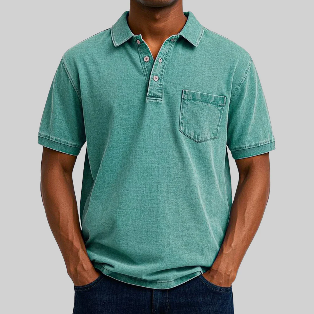 Euclid – Breathable Cotton Polo Shirt