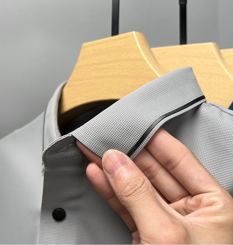 Dinnes | Ice Silk Polo Shirt