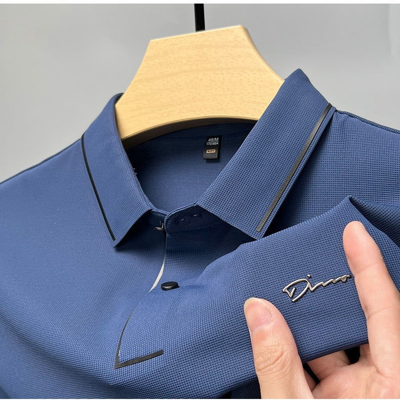 Dinnes | Ice Silk Polo Shirt