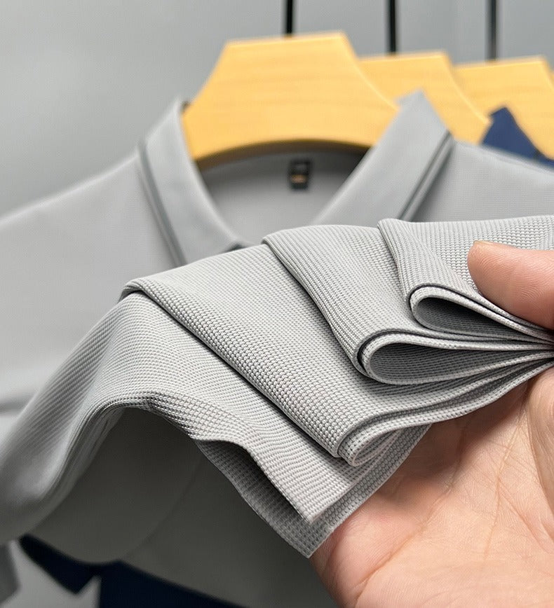 Dinnes | Ice Silk Polo Shirt