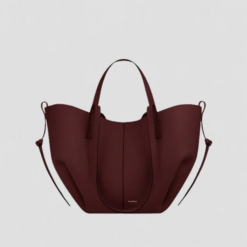 Janella – Shapely Tote Bag with Side Gathers