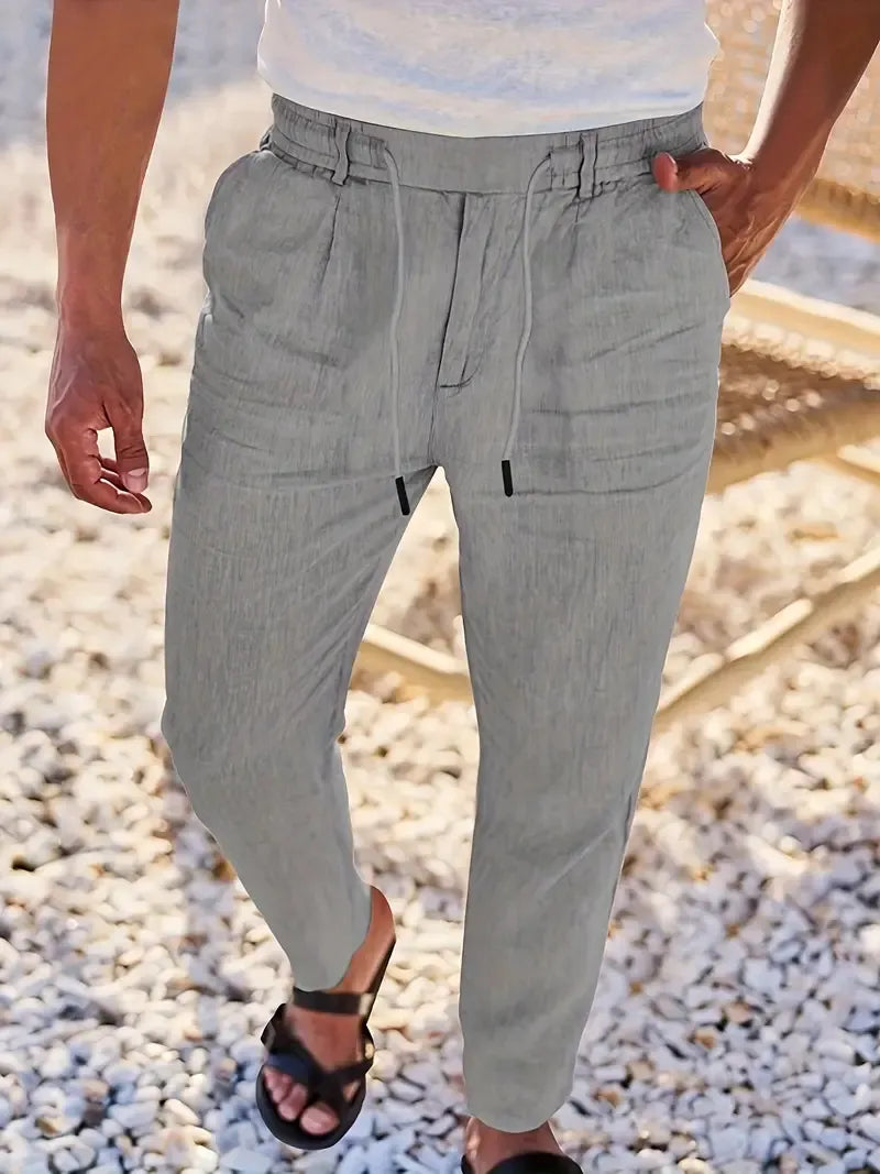 Reyveen | Lightweight Linen Summer Pants
