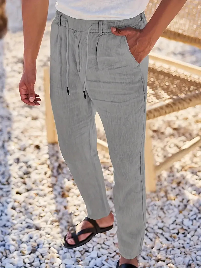 Reyveen | Lightweight Linen Summer Pants