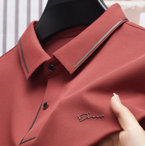 Dinnes | Ice Silk Polo Shirt