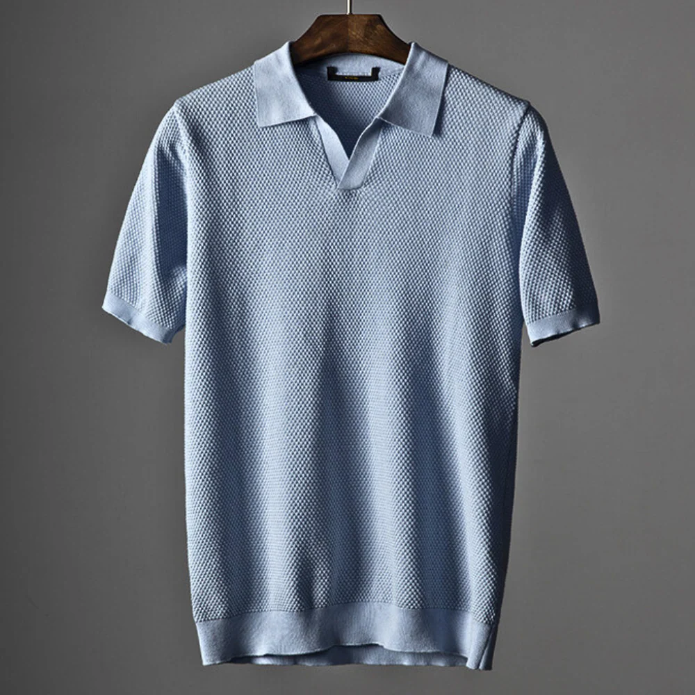 Terrence – Timeless Knit Polo Shirt