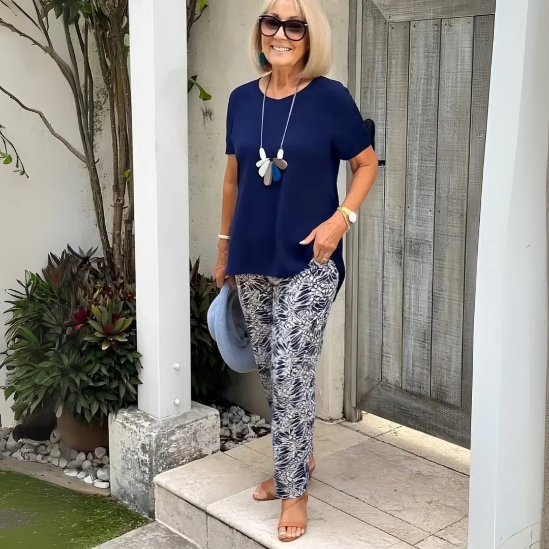 Moira | Elegant Wrinkle-Free Two-Piece Set