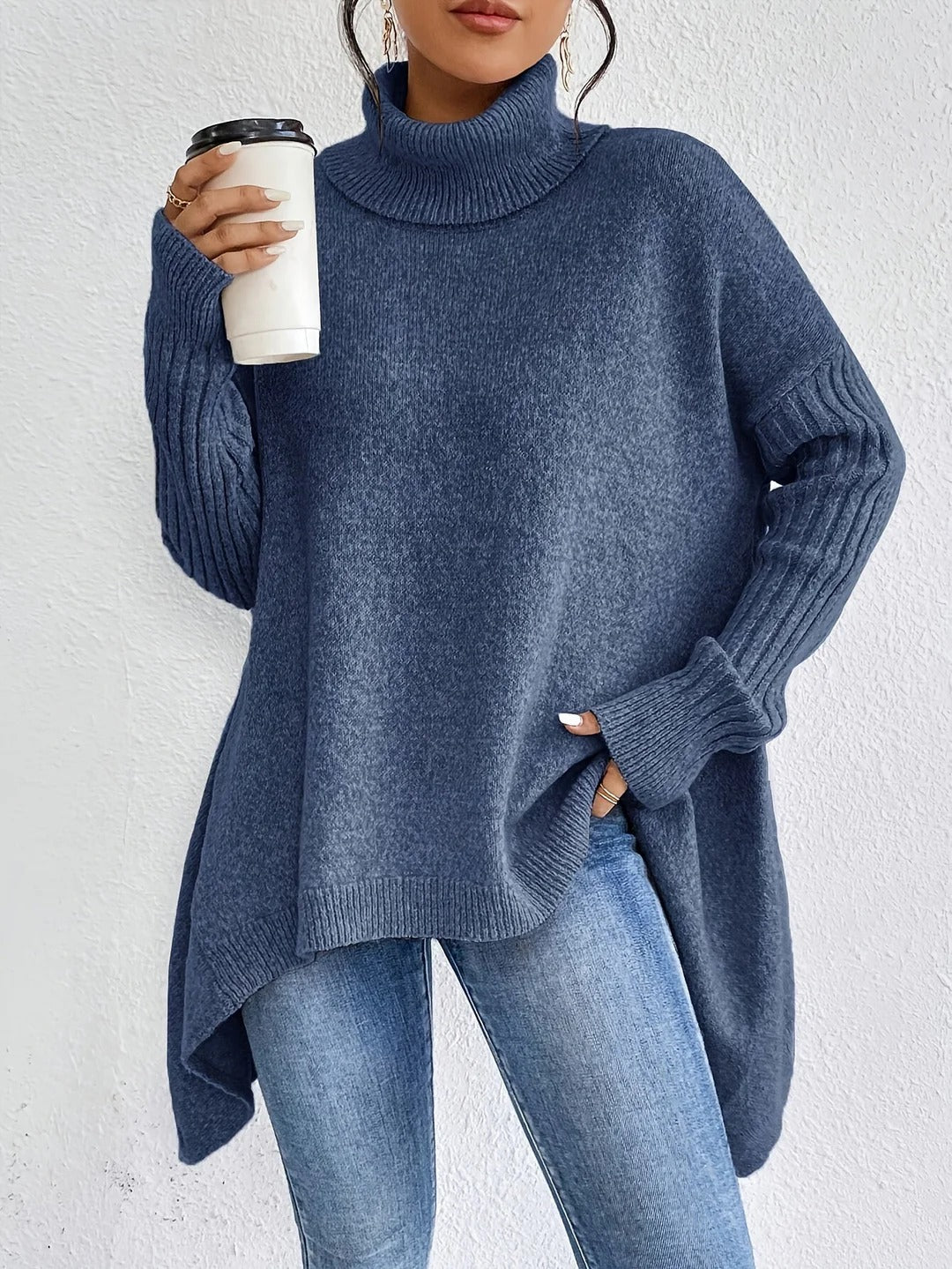 Mally – High Neck Sweater