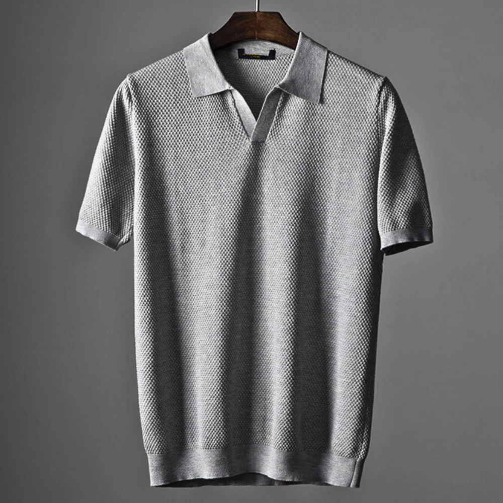 Terrence – Timeless Knit Polo Shirt