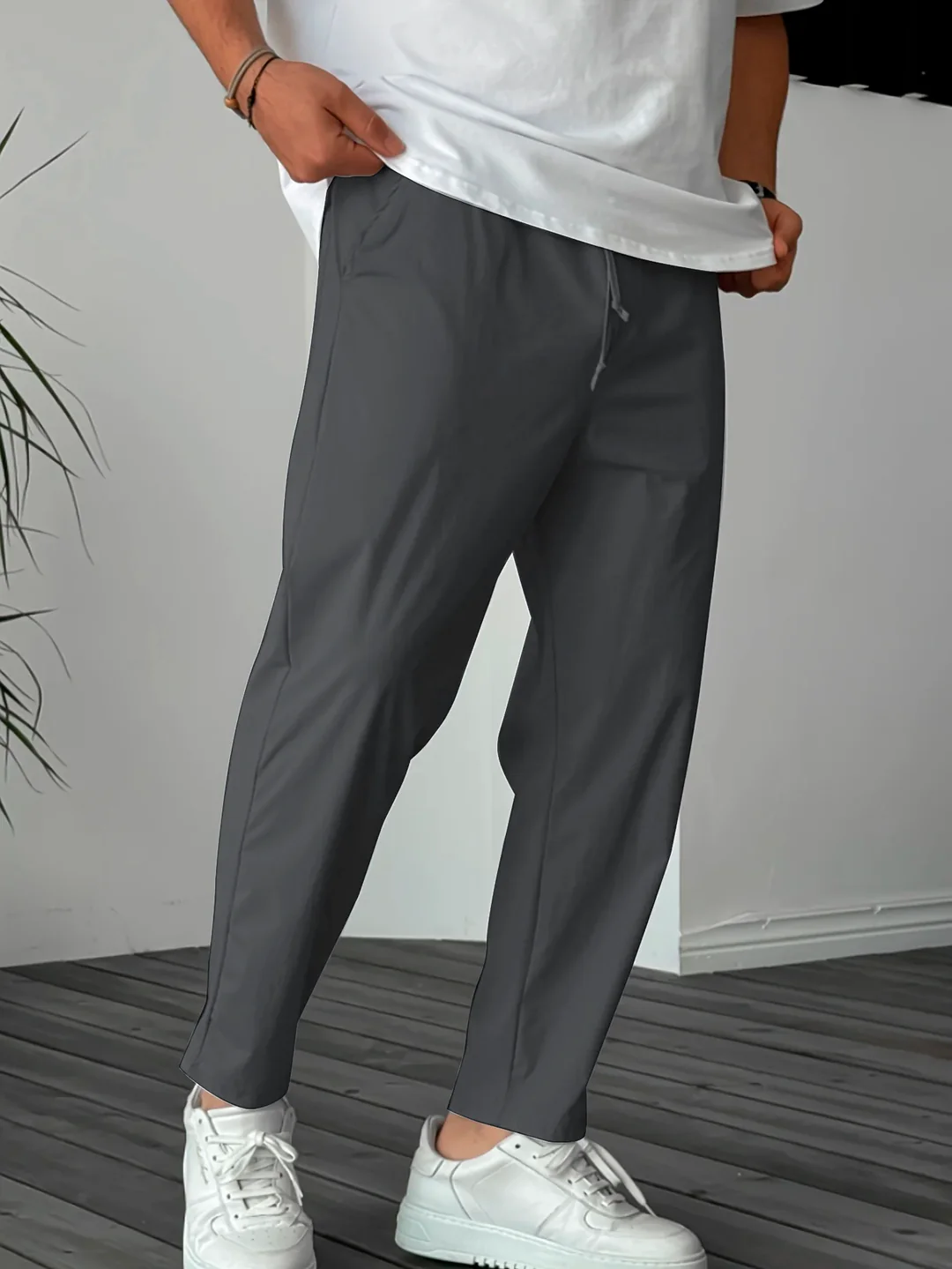 Francisco – Tapered Drawstring Trousers