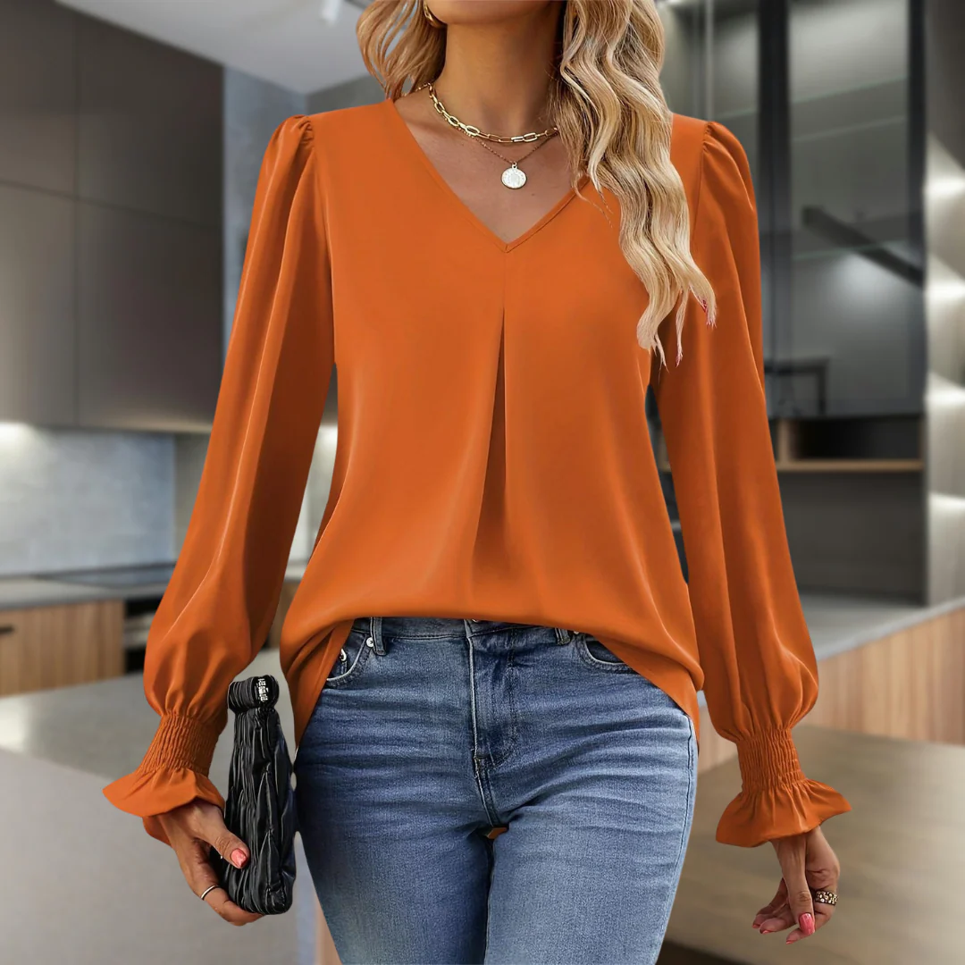 Perley | Elegant Autumn Blouse