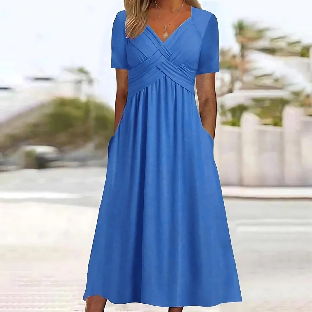 Olivia – Elegant Midi Dress