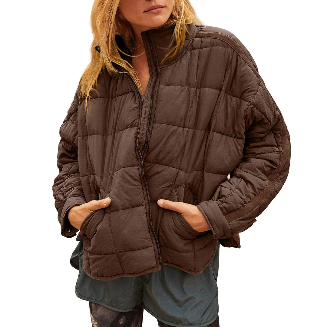 Aubrey – Lightweight Zip Puffer Jacket