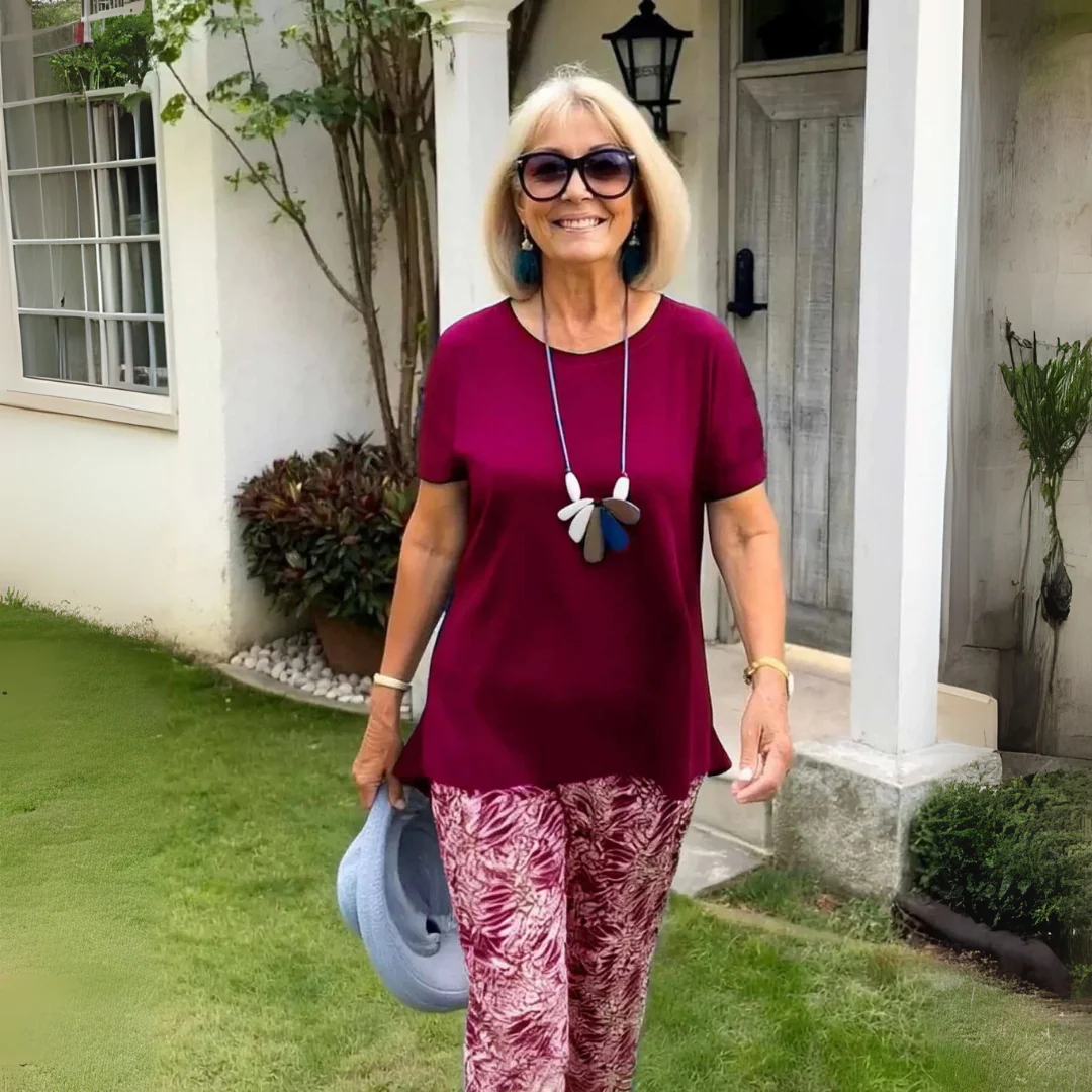 Moira | Elegant Wrinkle-Free Two-Piece Set